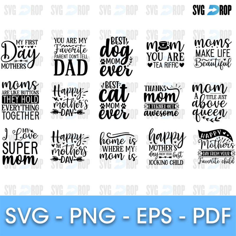 Mom Life Bundle SVG