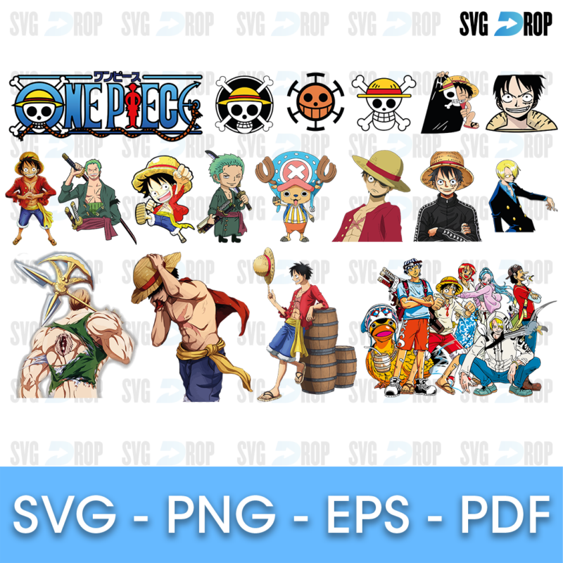 One Piece Bundle SVG