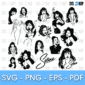 Selena Quintanilla Bundle SVG