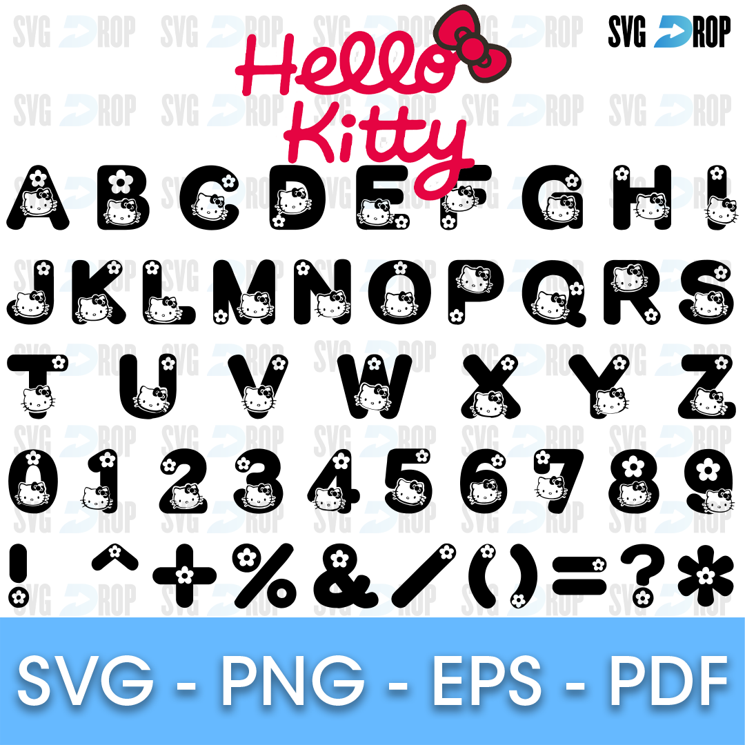 Hello Kitty Font: Download Font and Logo