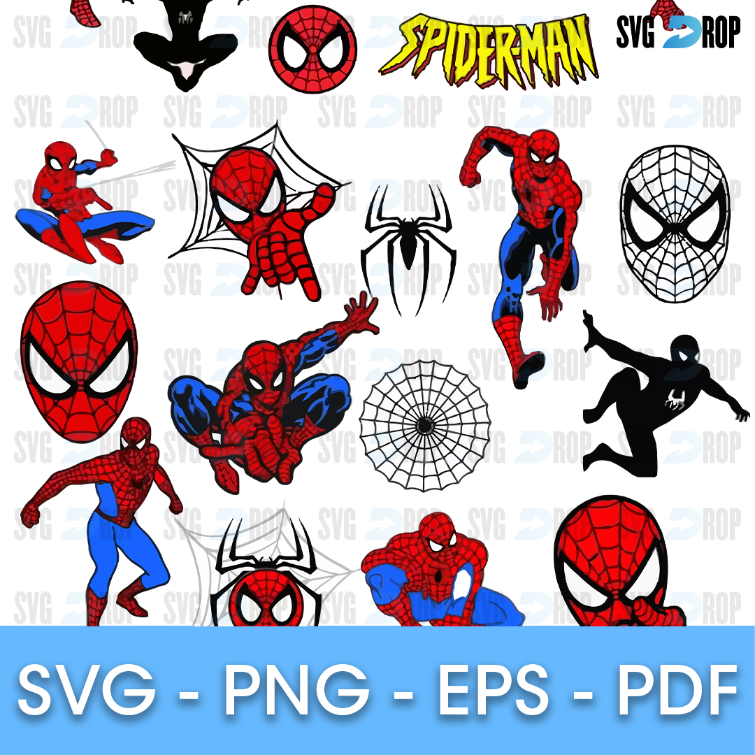 Spiderman Bundle SVG