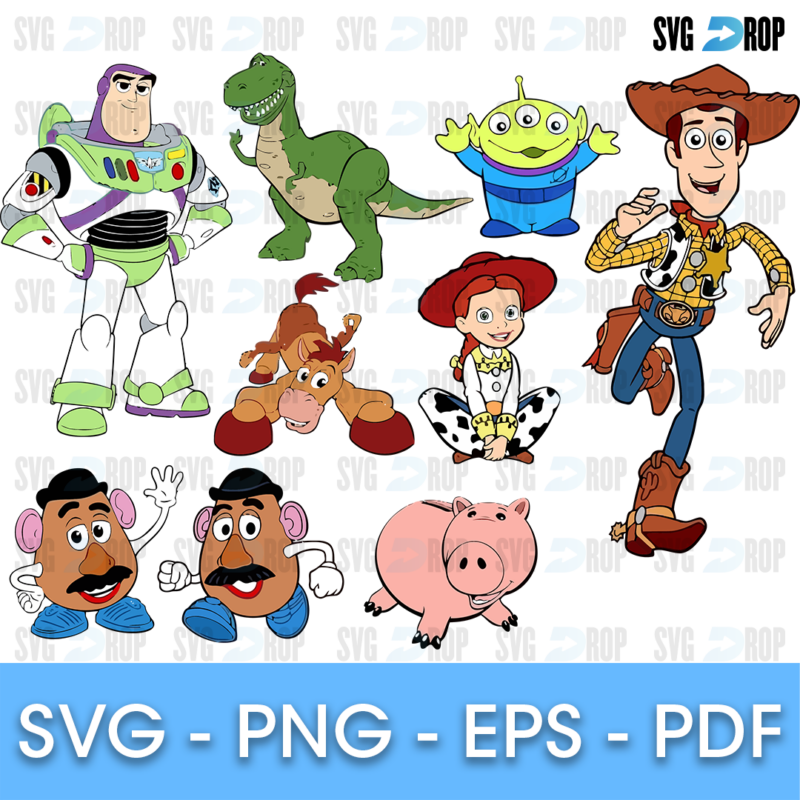 Toy Story Bundle SVG