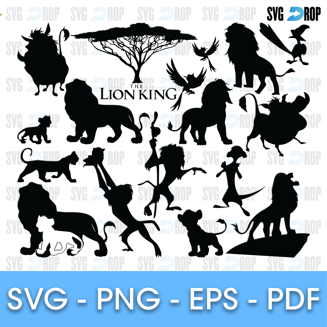 Lion King Bundle SVG