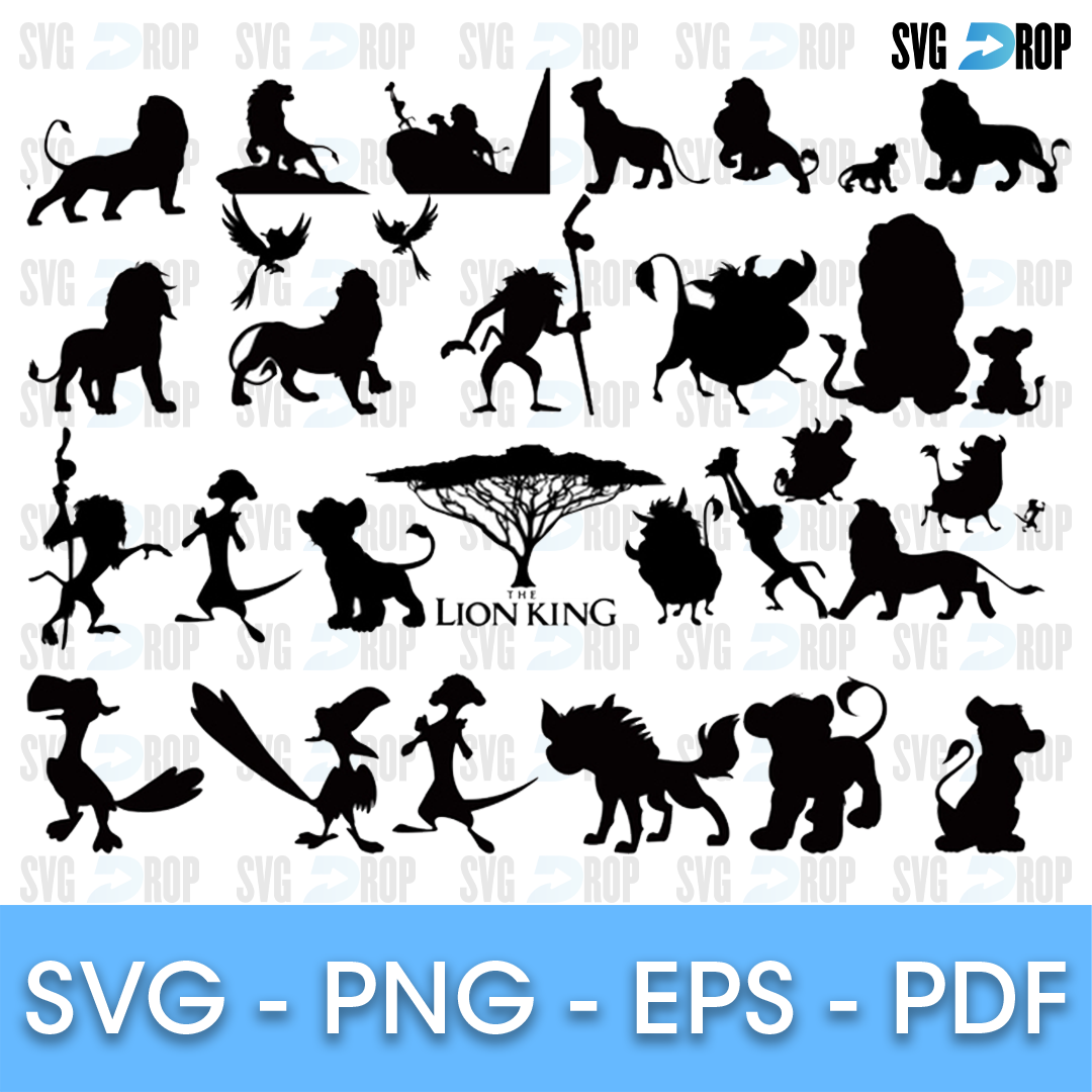 Lion King Bundle SVG