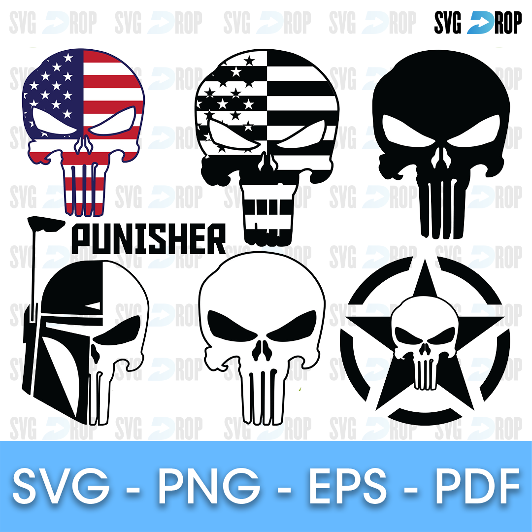 Punisher Bundle SVG