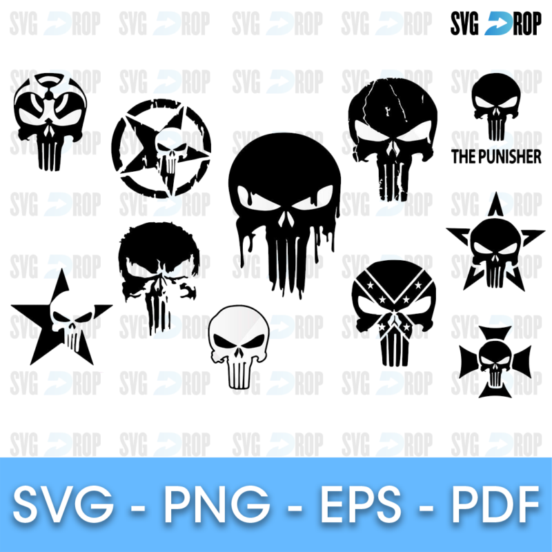 Punisher Bundle SVG