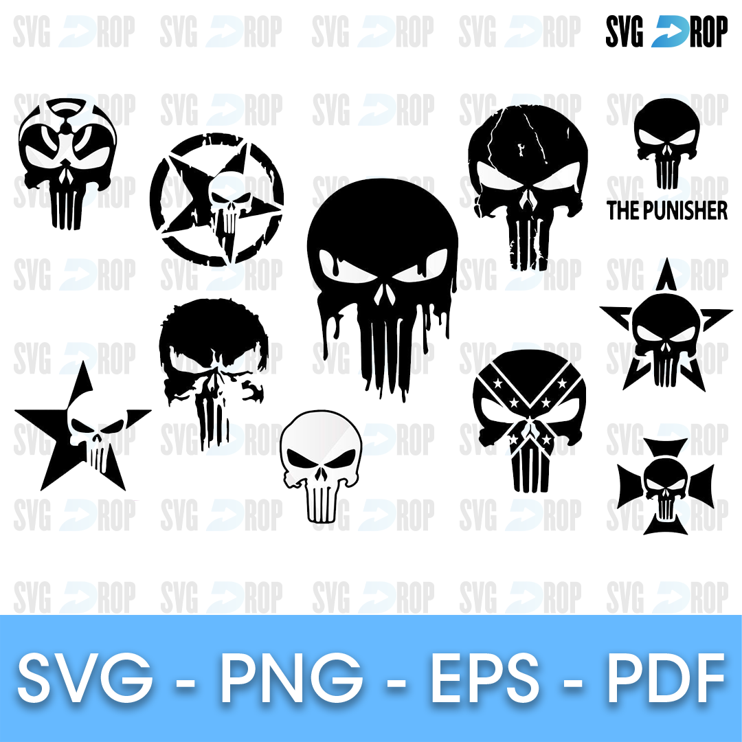 Punisher Bundle SVG