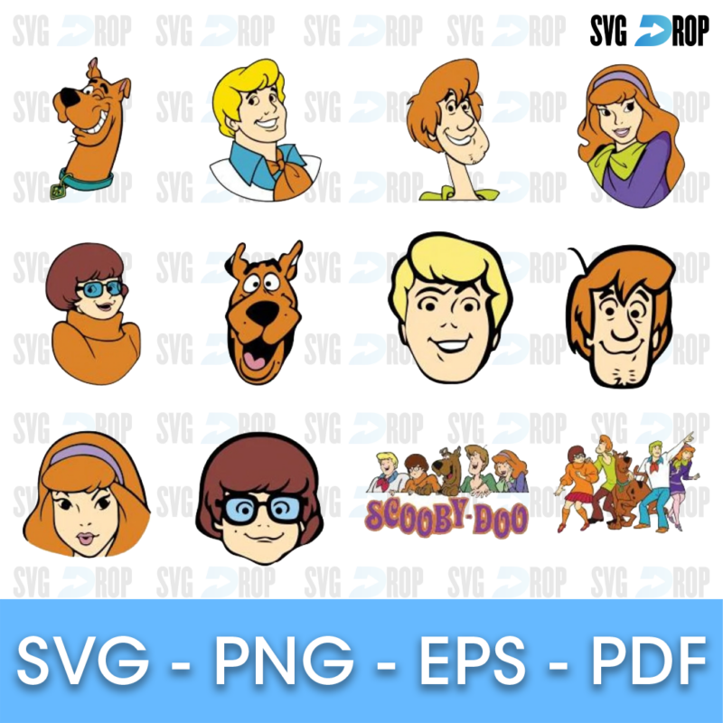 Scooby Doo Bundle SVG