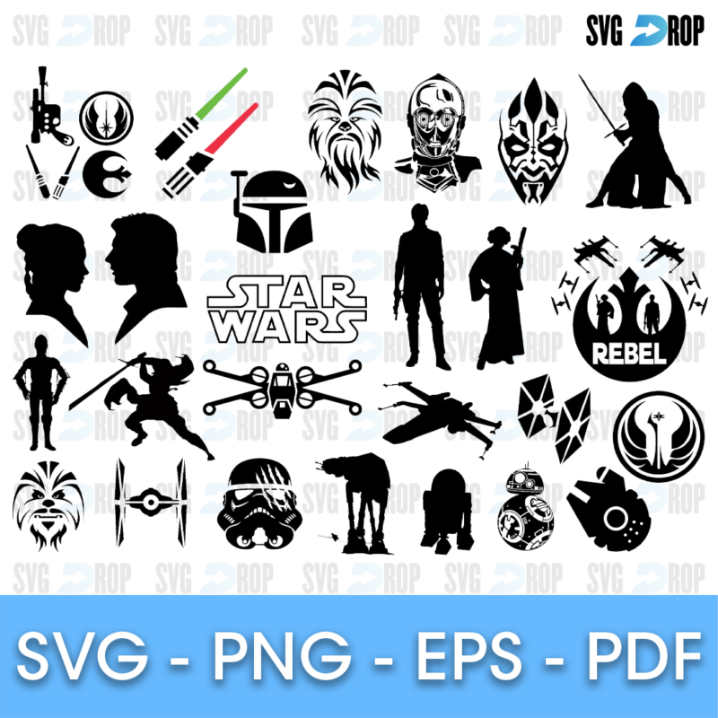 Star Wars Bundle SVG