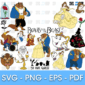 Beauty and Beast Bundle SVG