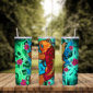 20 Oz Koi Fish Tumbler Cup Design