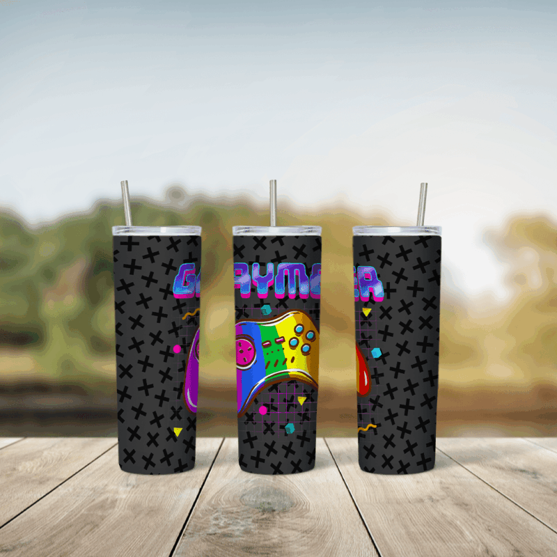 LGBT Game 20 oz tumbler sublimation wrap