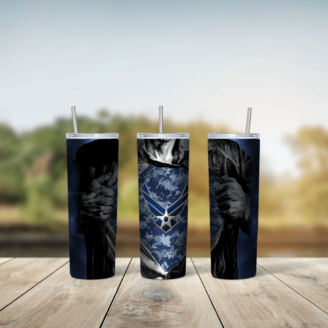 US Navy 20 oz tumbler sublimation wrap