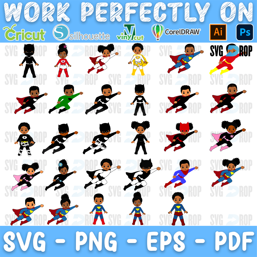 Afro Woman SVG
