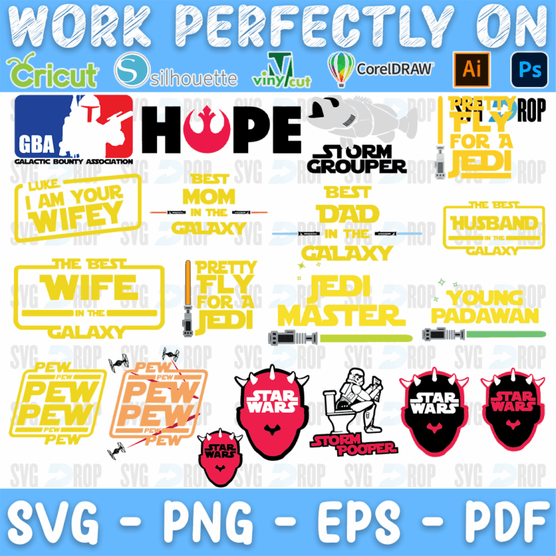 Star Wars Bundle SVG
