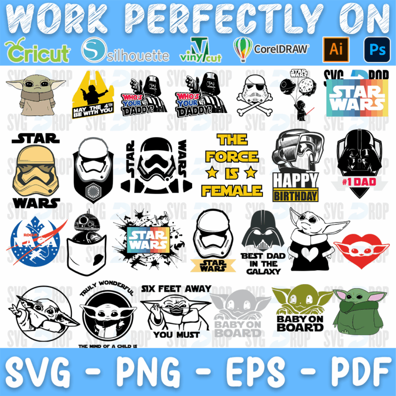 Star Wars Bundle SVG