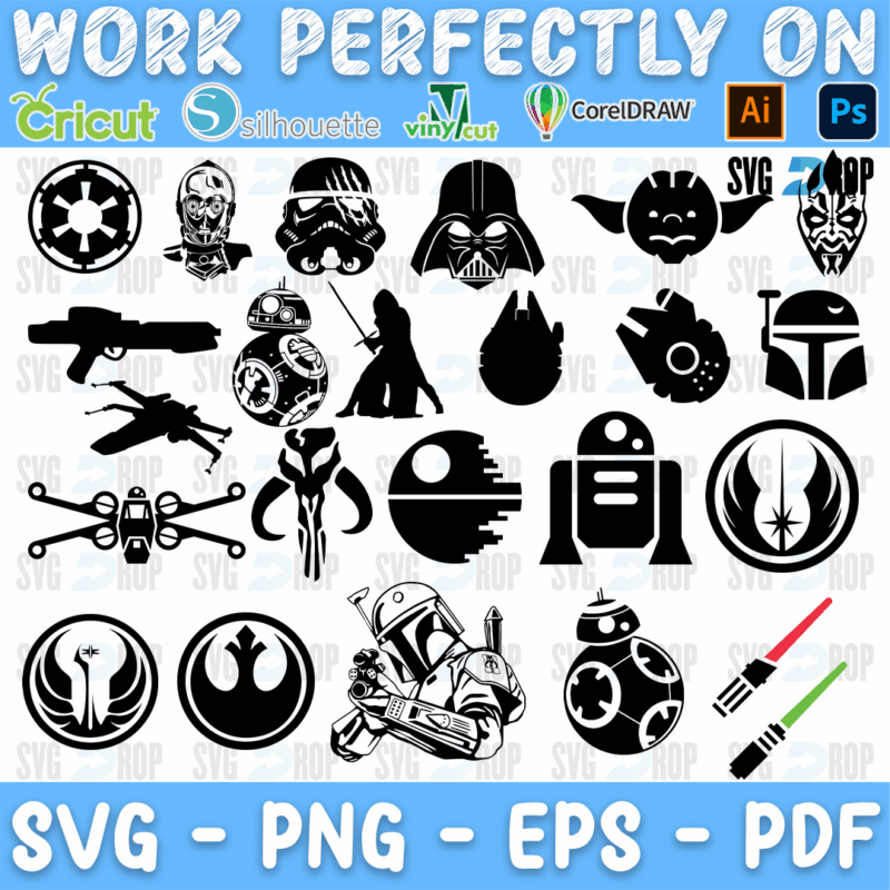 Star Wars Bundle SVG