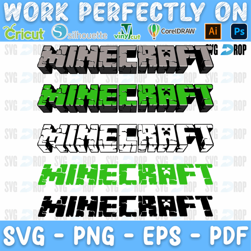 Minecraft Logo SVG