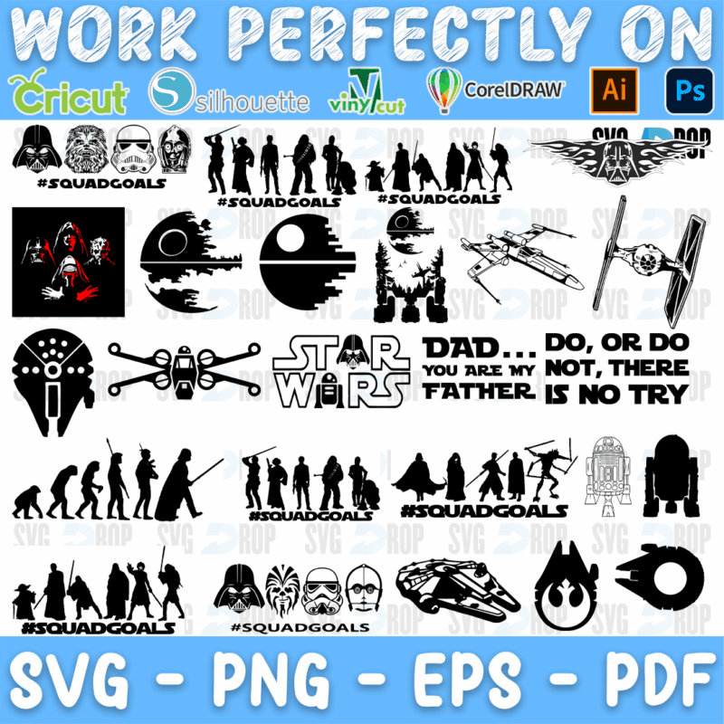 Star Wars Bundle SVG