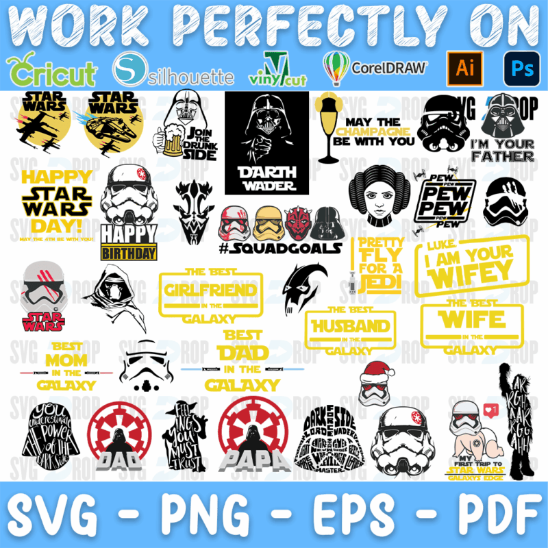 Star Wars Bundle SVG