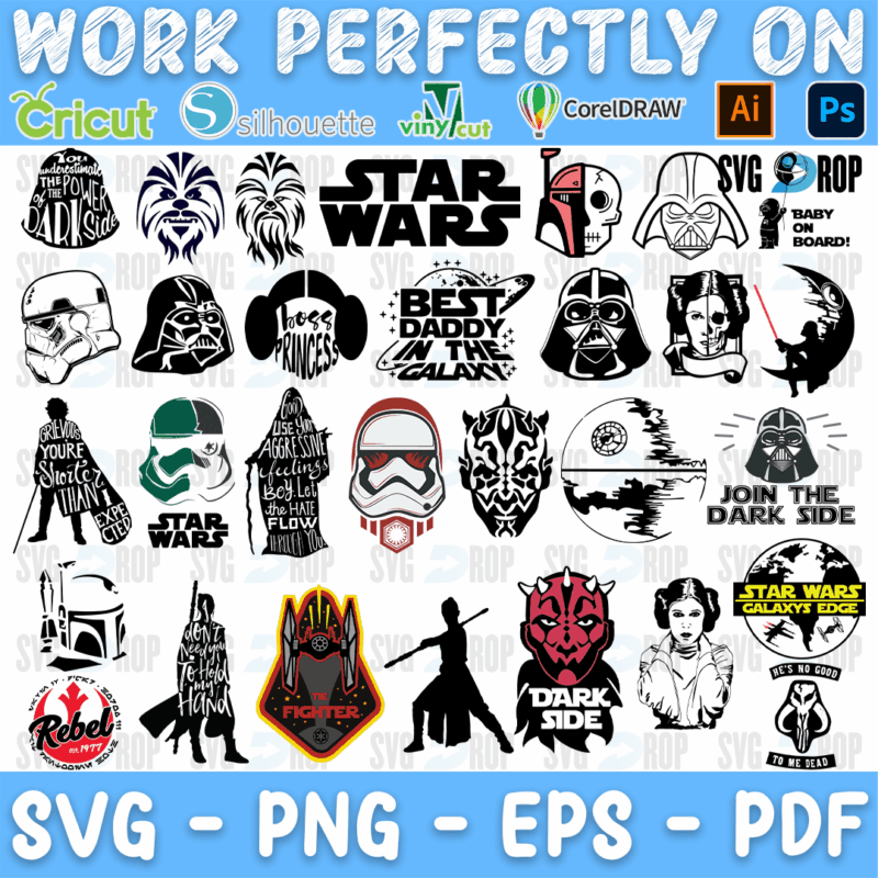 Star Wars Bundle SVG