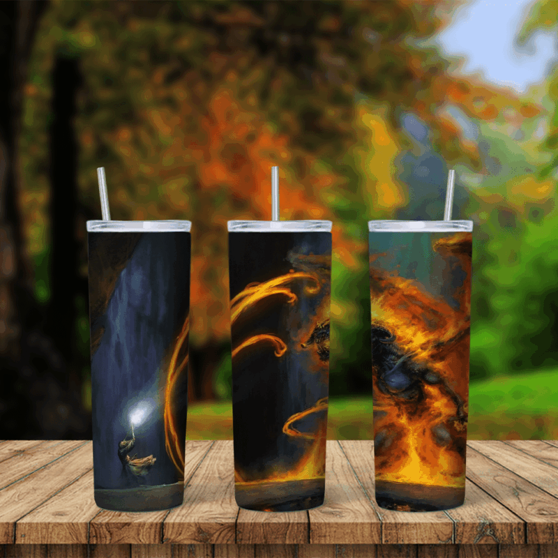 Balrog 20 oz tumbler sublimation wrap