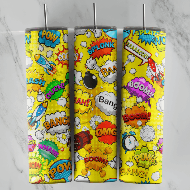Super 20 oz tumbler sublimation wrap