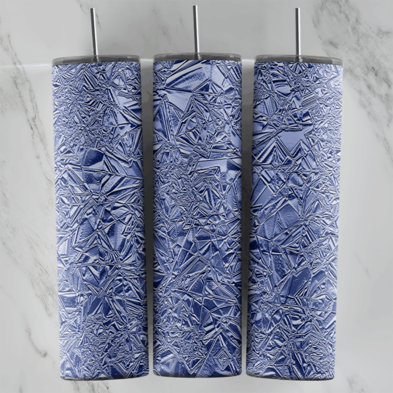 Metalic Purple 20 oz tumbler sublimation wrap