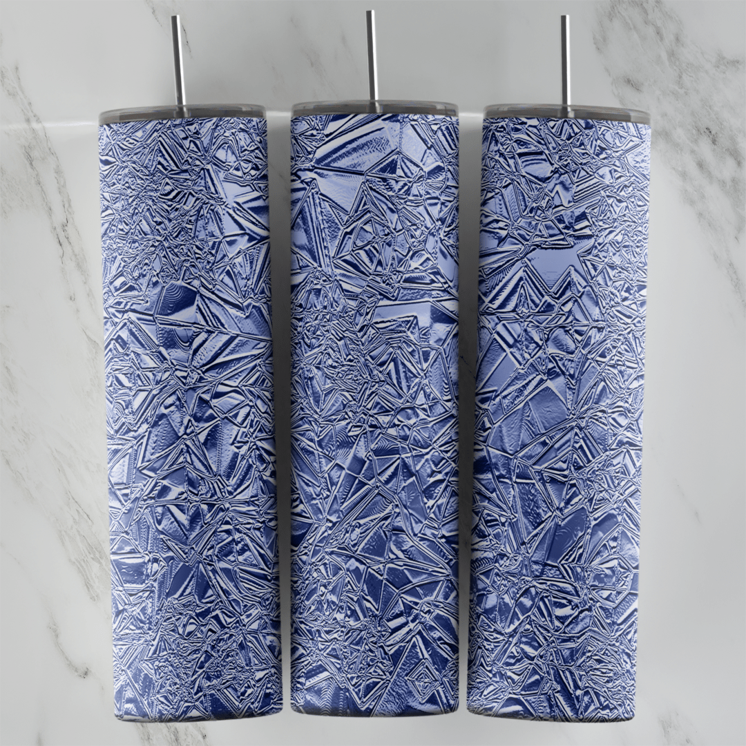 Metalic Purple 20 oz tumbler sublimation wrap