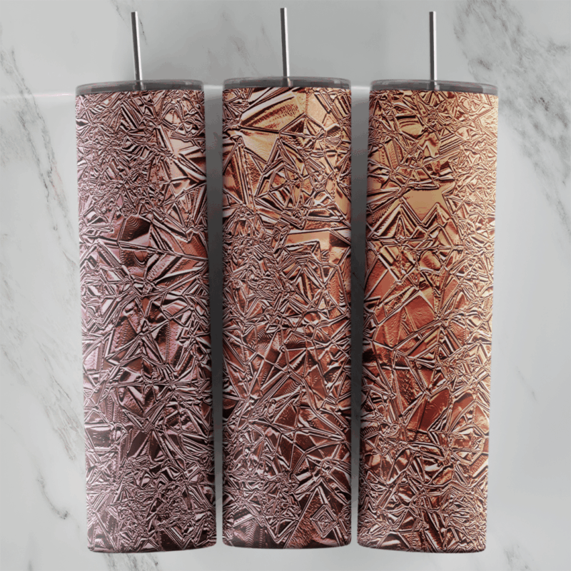 Metalic Red 20 oz tumbler sublimation wrap