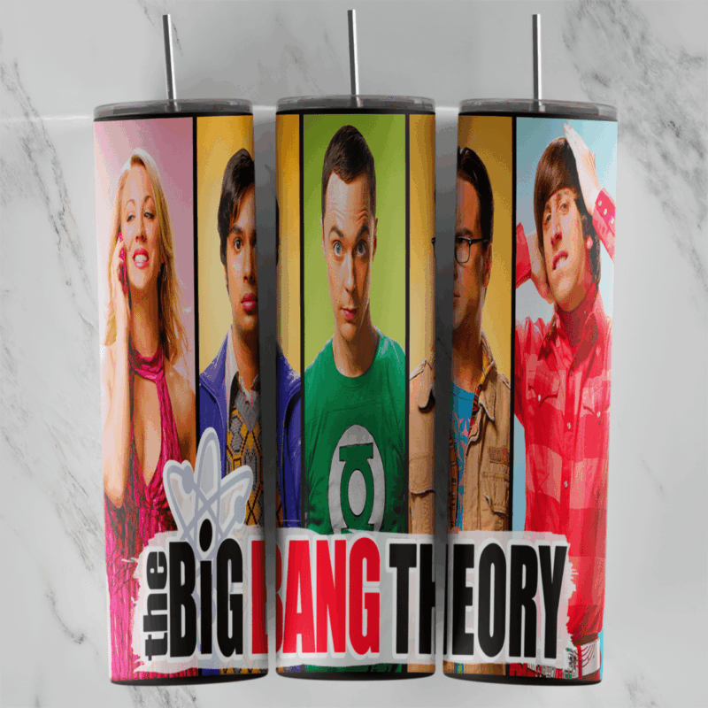 Big Bang 20 oz tumbler sublimation wrap