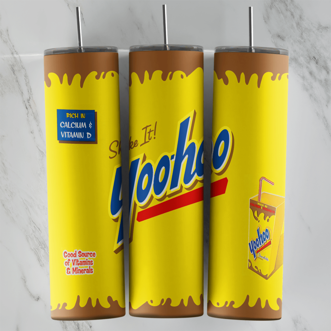 YooHoo 20 oz tumbler sublimation wrap