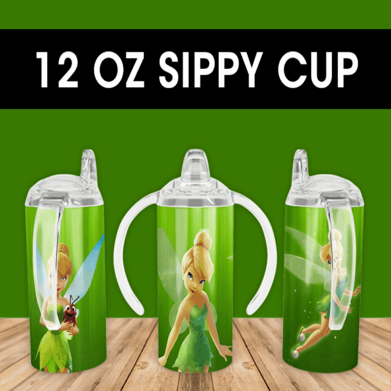 12 Oz Sippy Tinker Bell Kid Cup