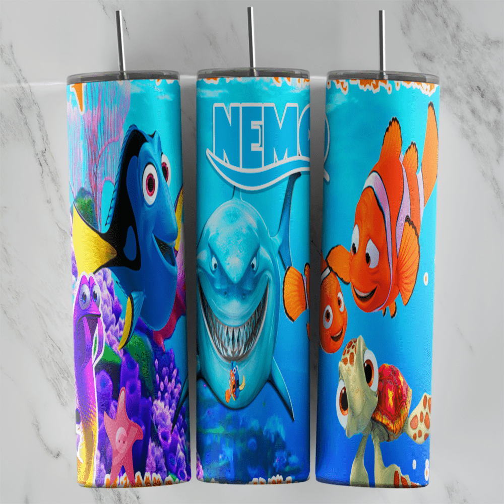 20 Oz Nemo Tumbler Cup Design
