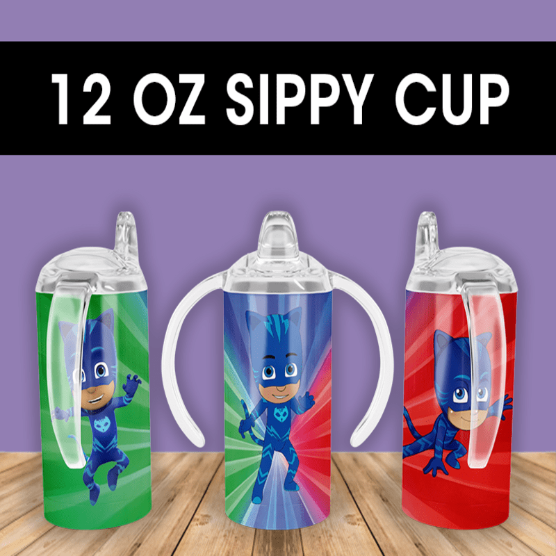 12 Oz Sippy PJ Mask Catboy Kid Cup