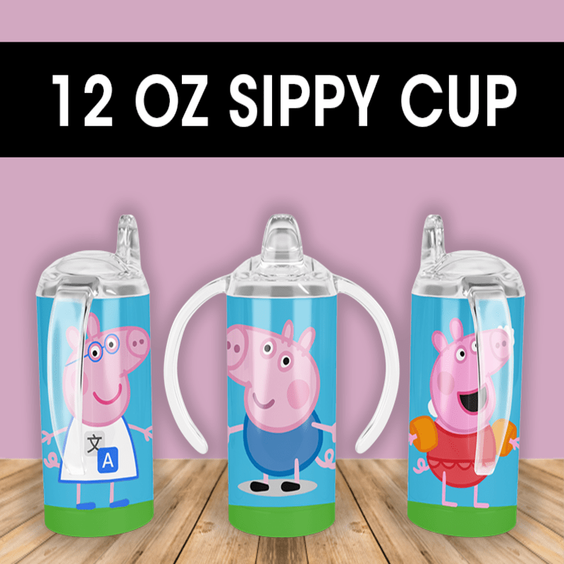 12 Oz Sippy Peppa Pig Kid Cup