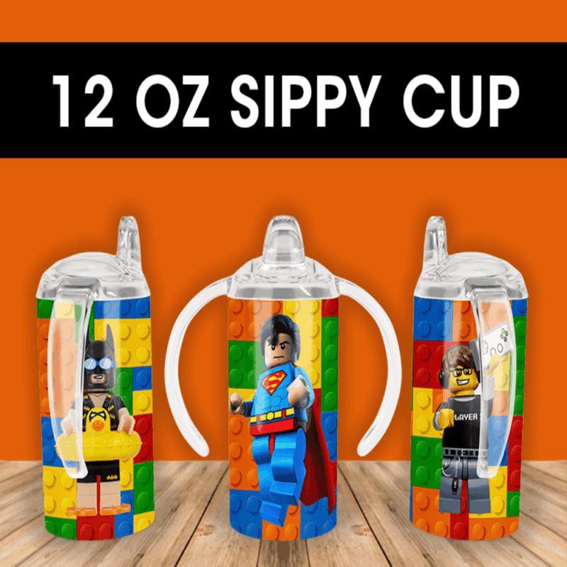 12oz Sippy Lego Kid Cup