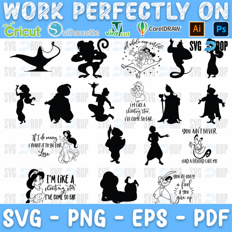 Aladdin Bundle SVG