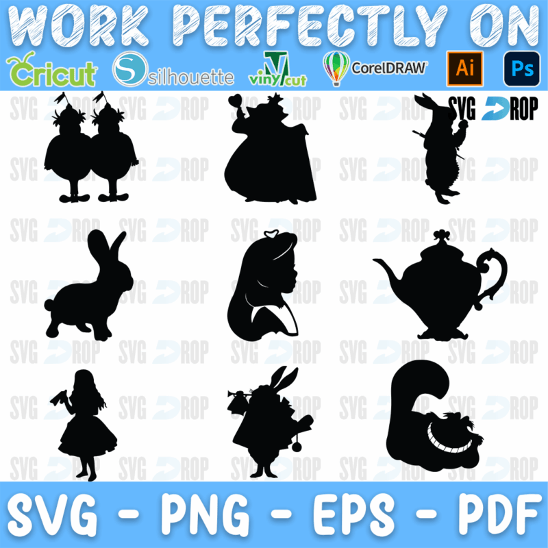Alice SVG bundle
