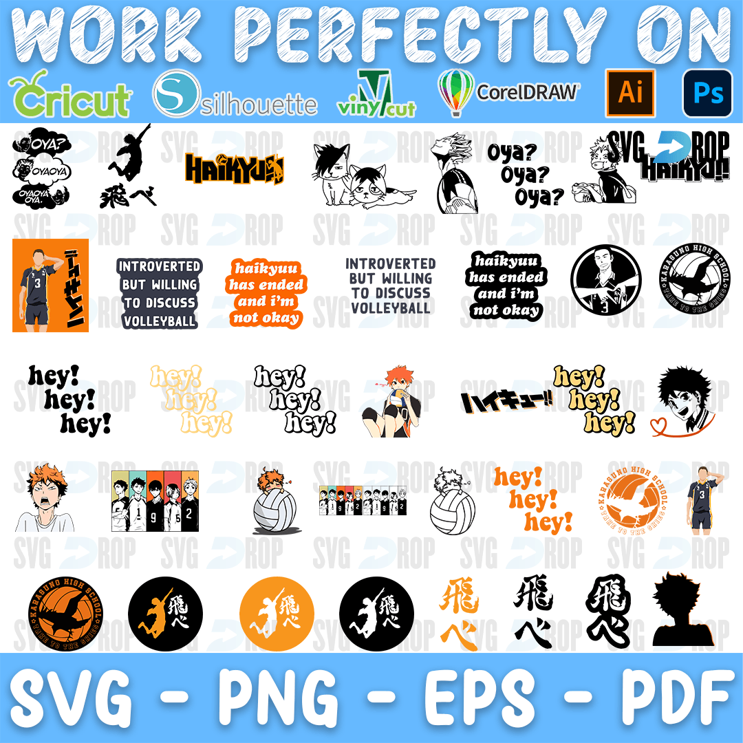 Haikyuu Bundle SVG