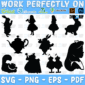 Alice In Wonderland Bundle SVG