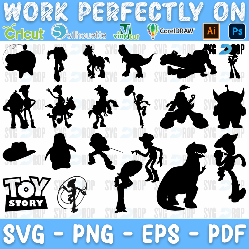 Toy Story Bundle SVG