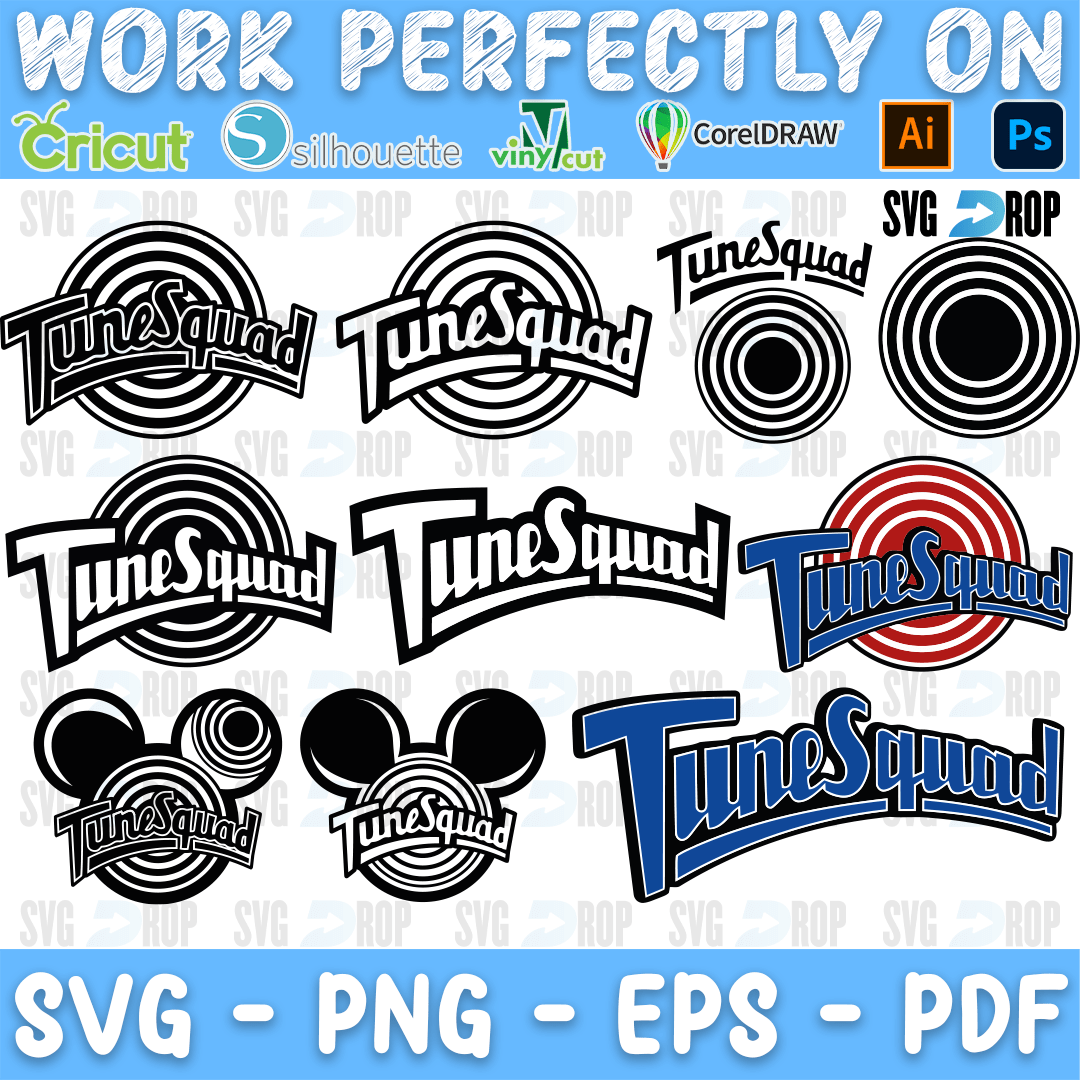 Tunesquad SVG bundle