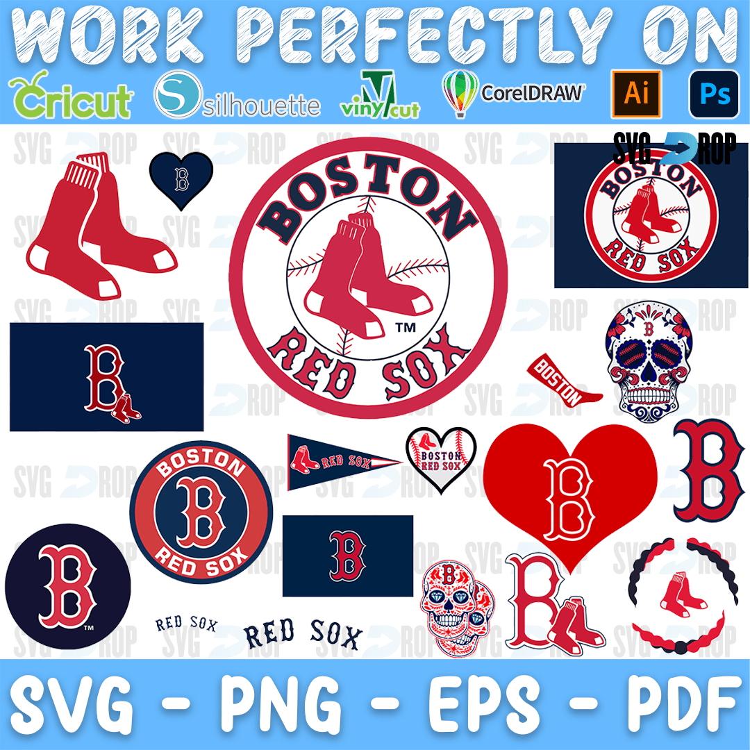 Boston Redsox Bundle SVG