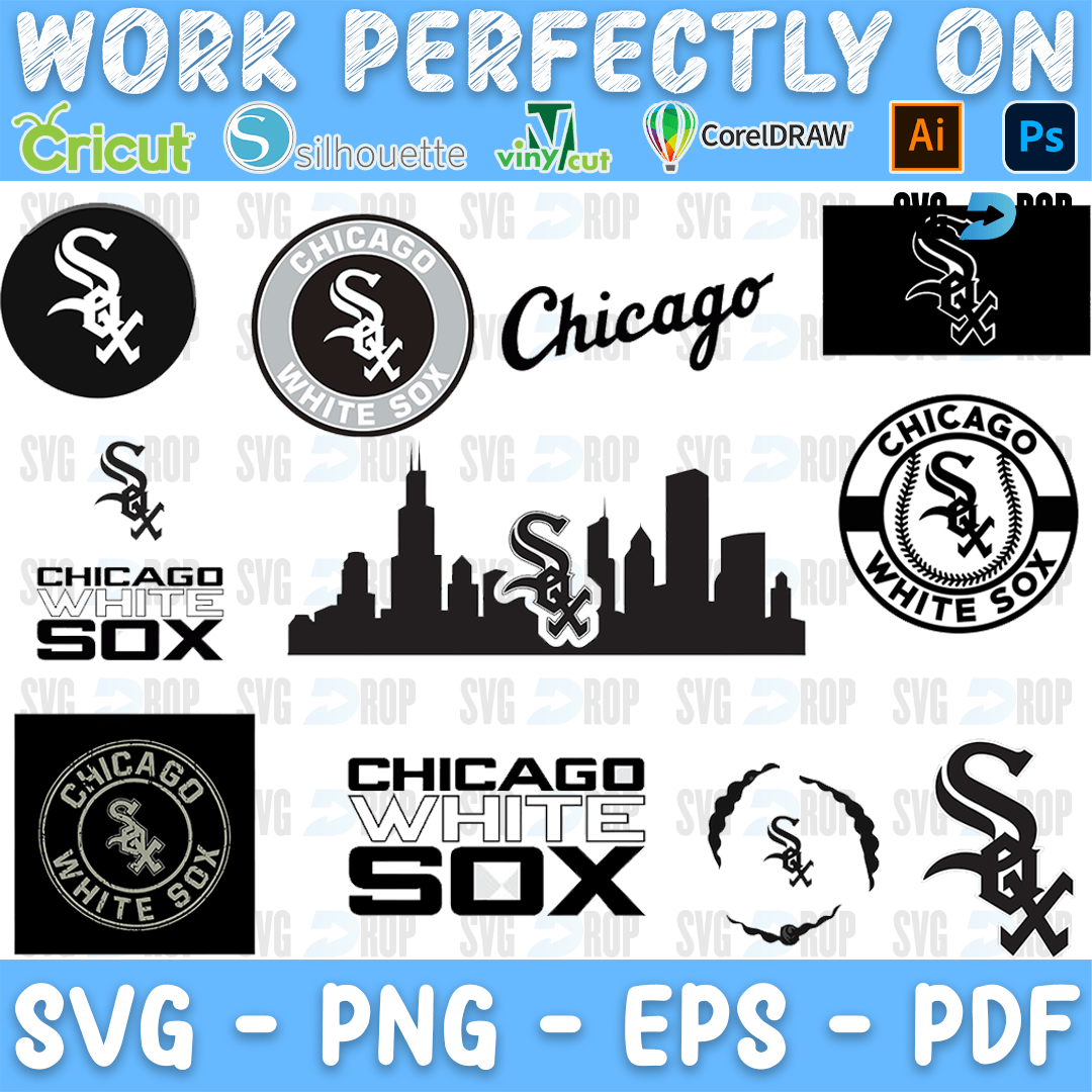 Chicago White Sox Bundle SVG