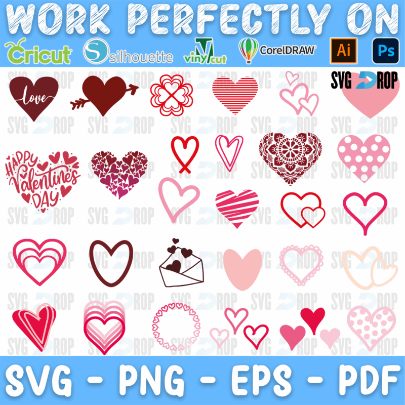 Valentines Day Bundle SVG