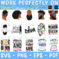 Afro Man Bundle SVG