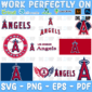Los Angeles Angels Bundle SVG