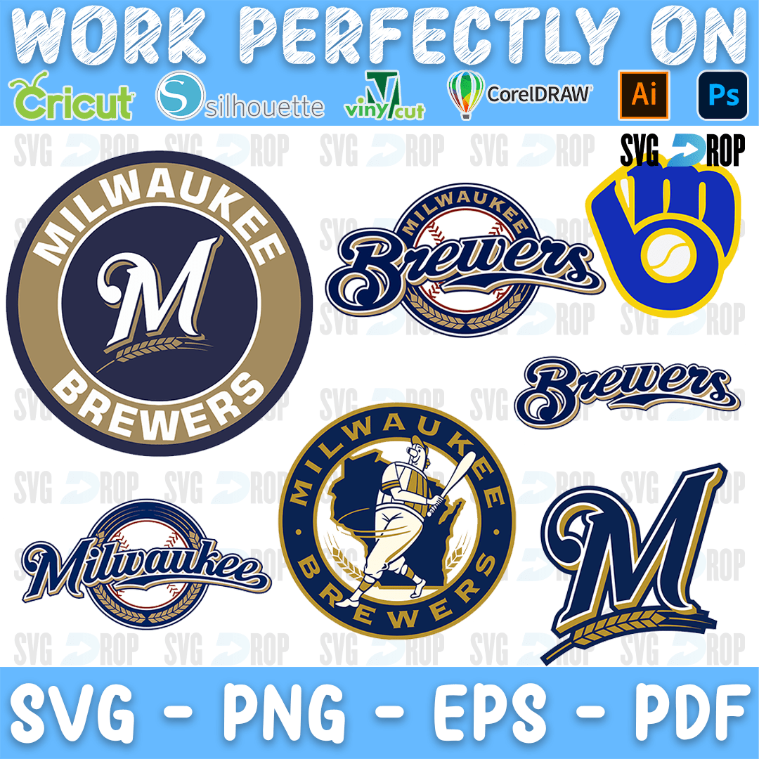 Milwaukee Brewers Bundle SVG
