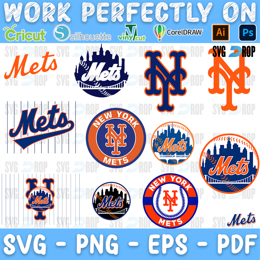 New York Mets Bundle SVG